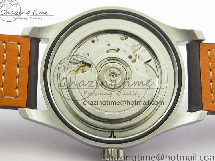 MIROTIME 0427 MARK XVIII IW327002 SS FKF 1:1 Best Edition White Dial On Black Leather Strap Affordable 7121